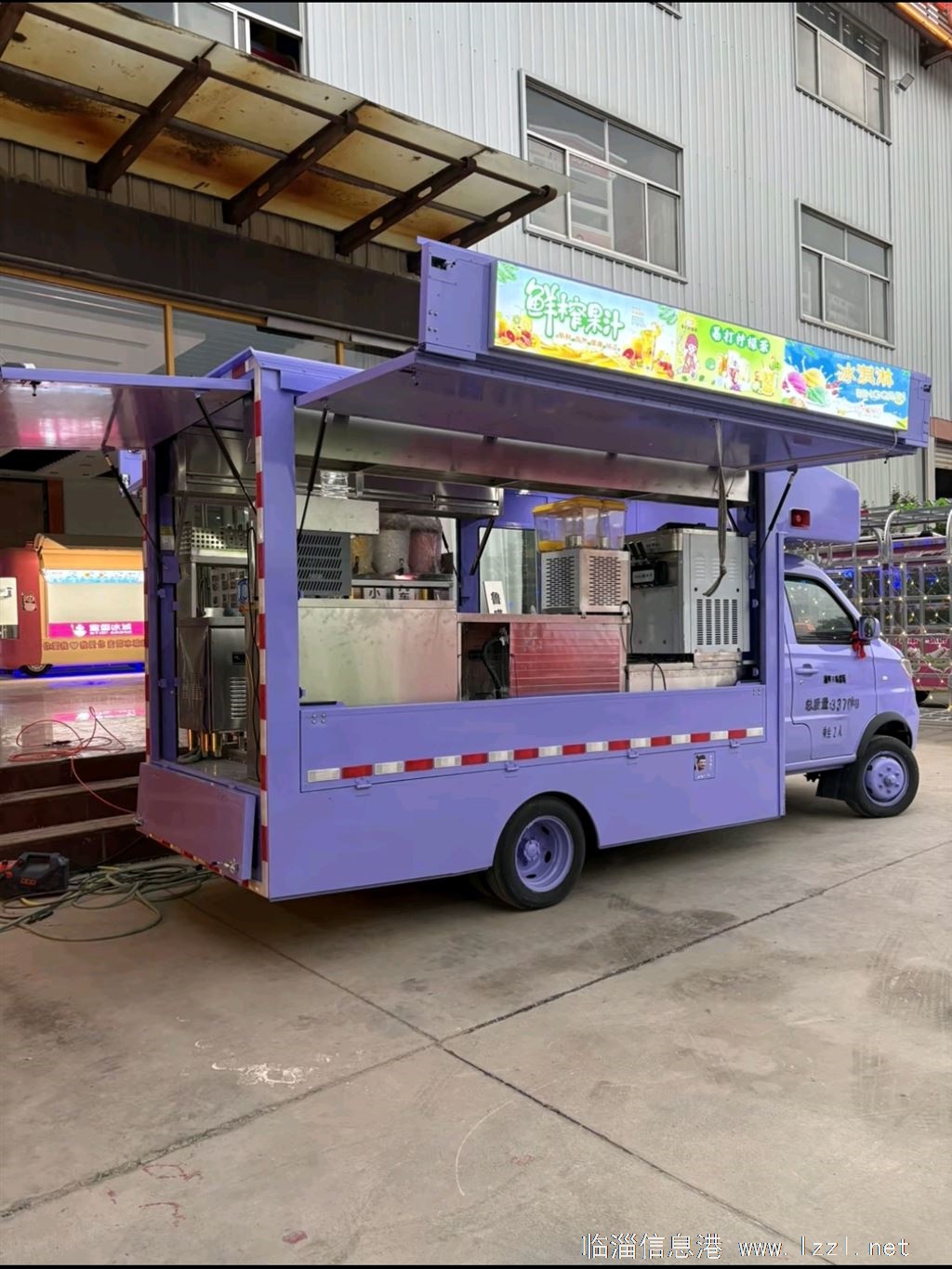 25年上牌售货车行驶2000多公里